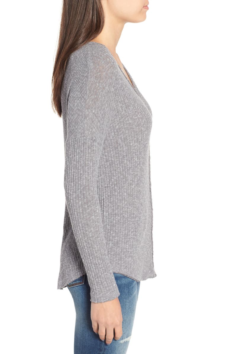 BP. Ribbed Cardigan, Alternate, color,