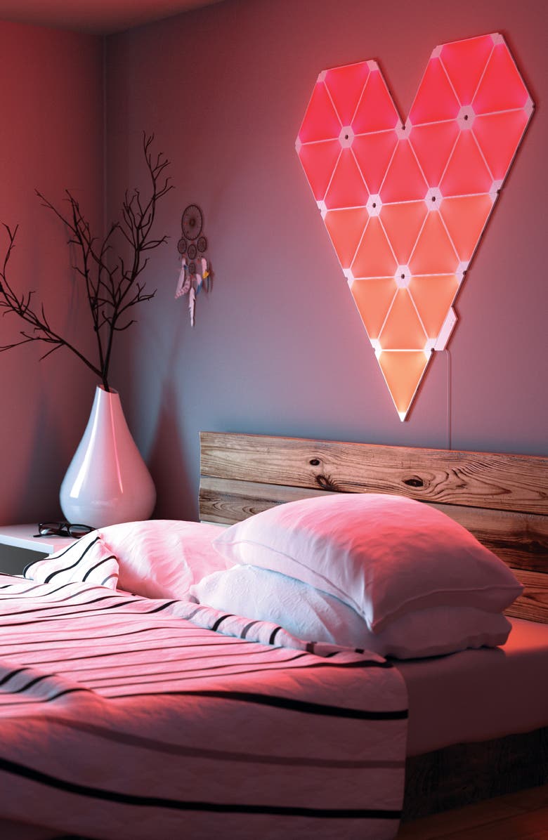 Nanoleaf 9-Piece Rhythm Edition Smarter Kit, Alternate, color, 