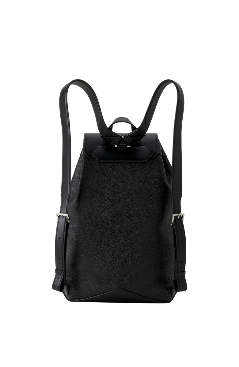 Lanvin Zaino Leather Backpack, Alternate, color, Black