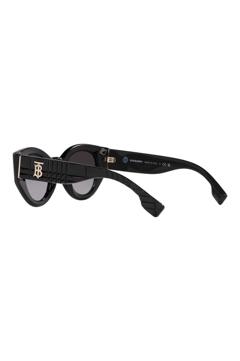 Briar 47mm Gradient Small Phantos Sunglasses, Alternate, color, BLACK