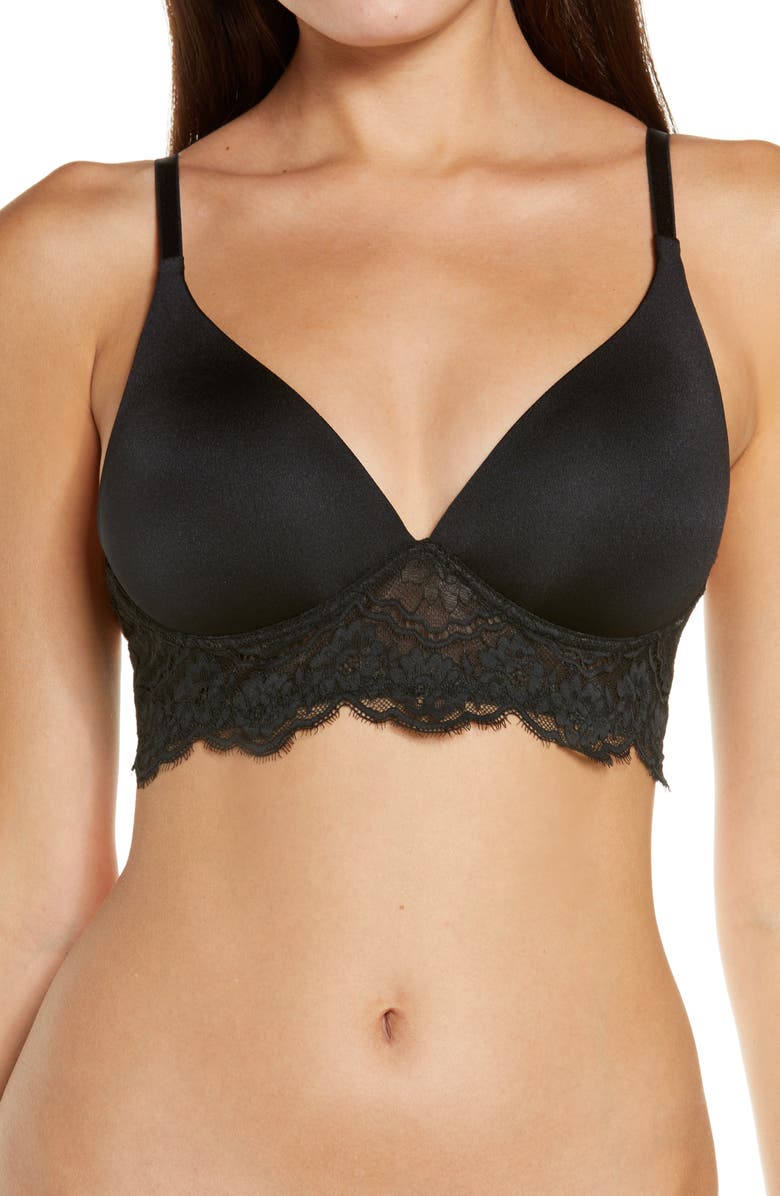 Hunkemöller Chloe Lace Trim Wireless Bra, Main, color,