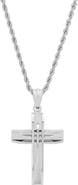 STEELTIME Cross Pendant Necklace