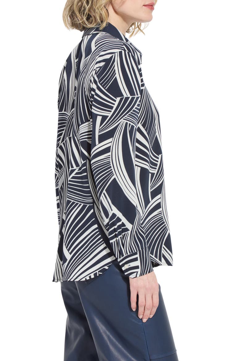 Parker Button Down Shirt, Alternate, color, WINTER NAUTICAL