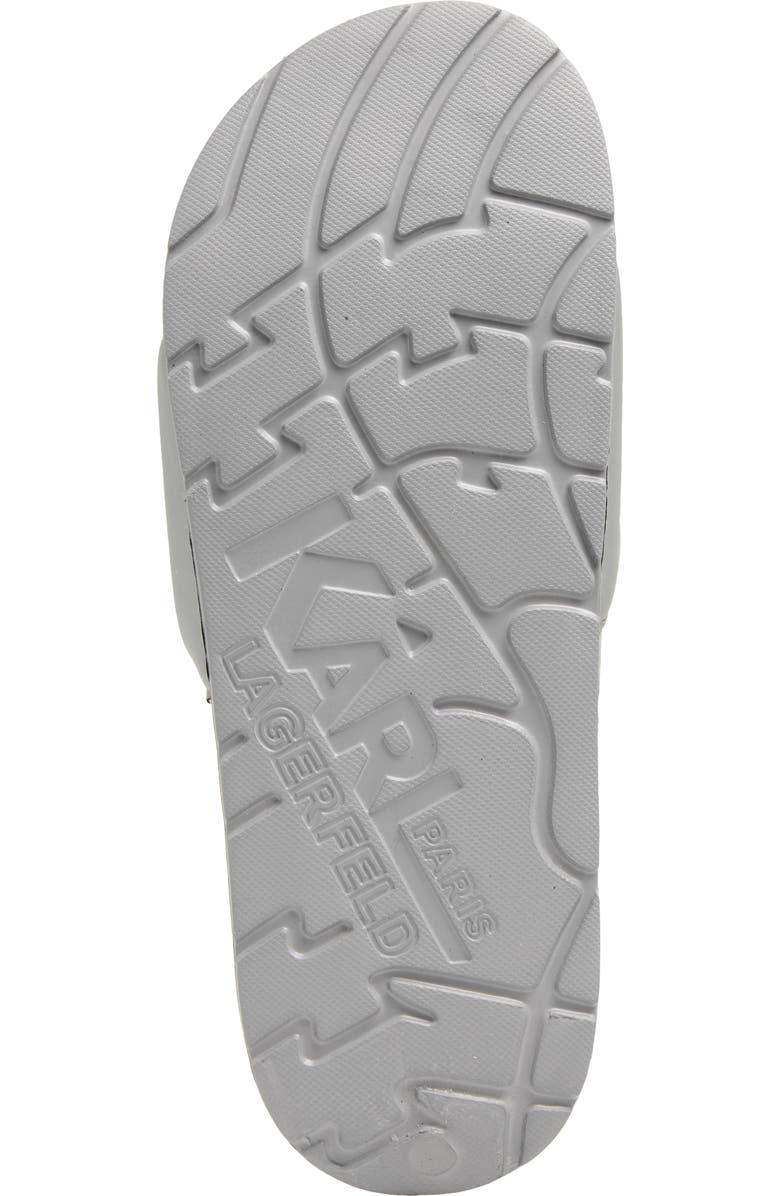 KARL LAGERFELD PARIS Paladin-Banded Recovery Slide, Alternate, color, Light Grey