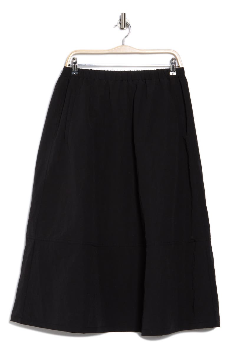 MELLODAY Pull-On Midi Skirt, Main, color, Black