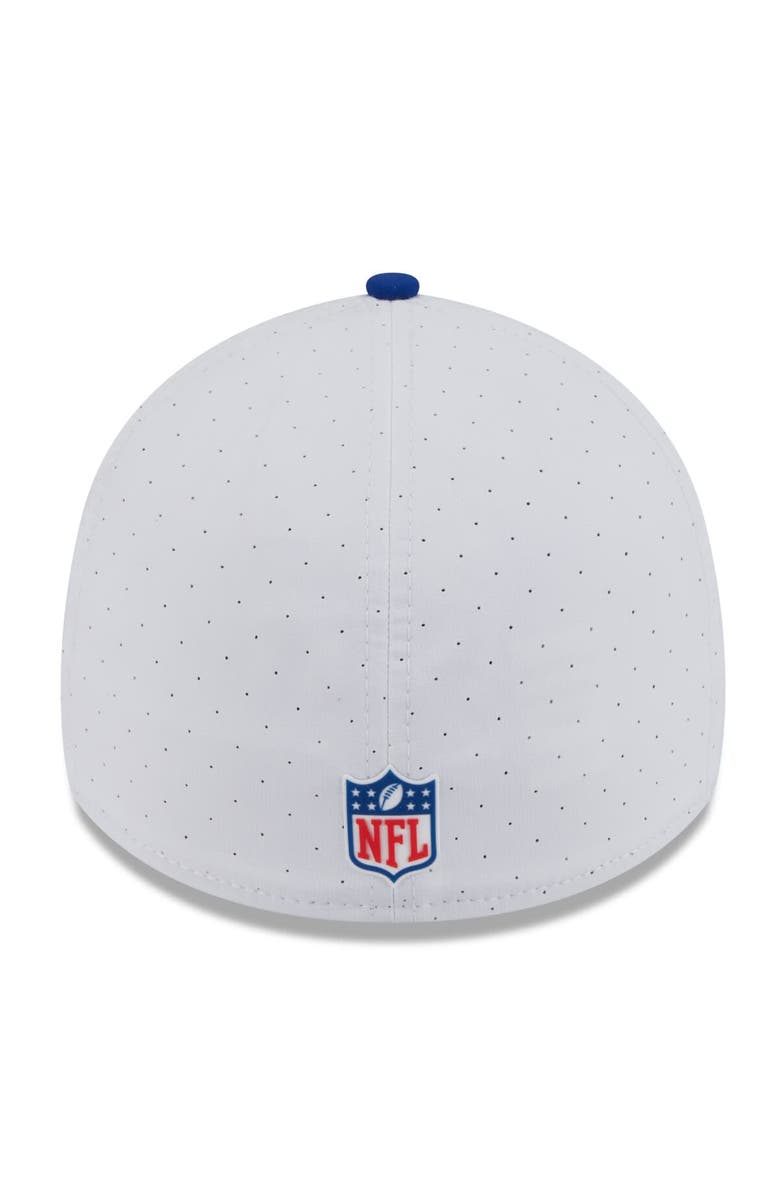 New Era Men's New Era White/Royal New York Giants 2025 NFL Training Camp 39THIRTY Flex Hat, Alternate, color, White