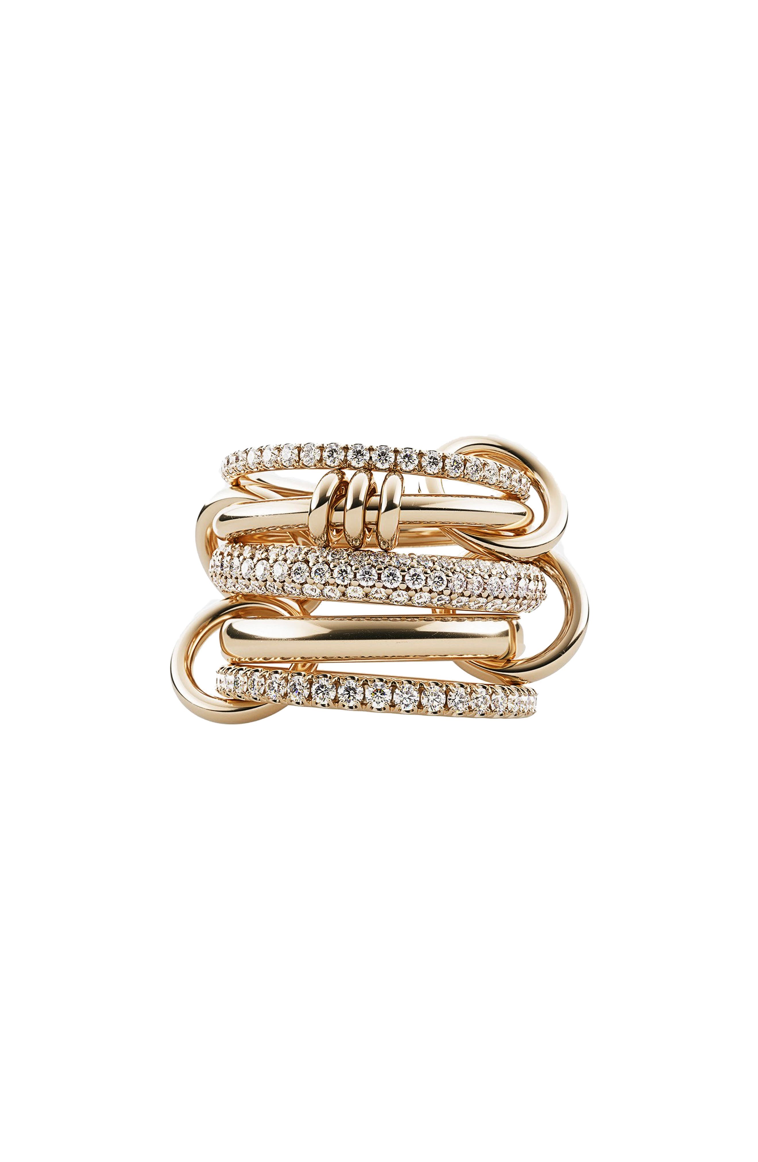 selected 18K GOLD/MICRO PAVE DIA