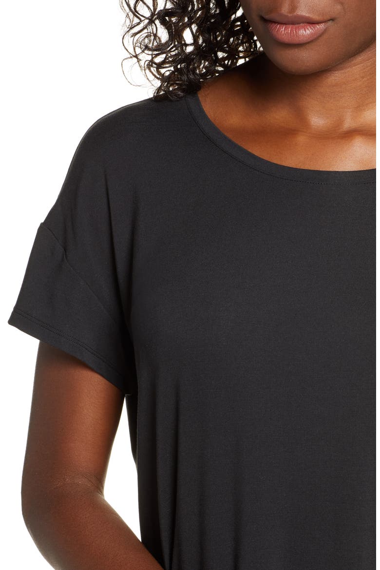 Pajama Tee, Alternate, color, BLACK
