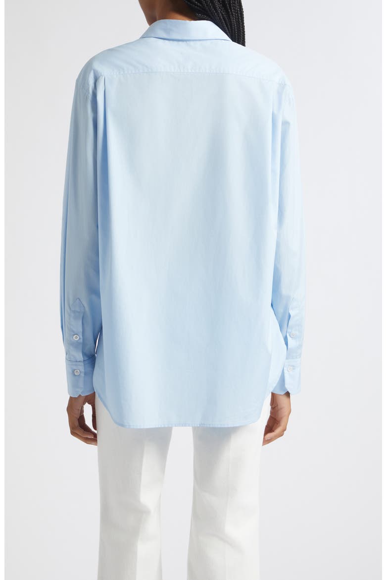 Mason Button Front Shirt, Alternate, color, FRENCH BLUE
