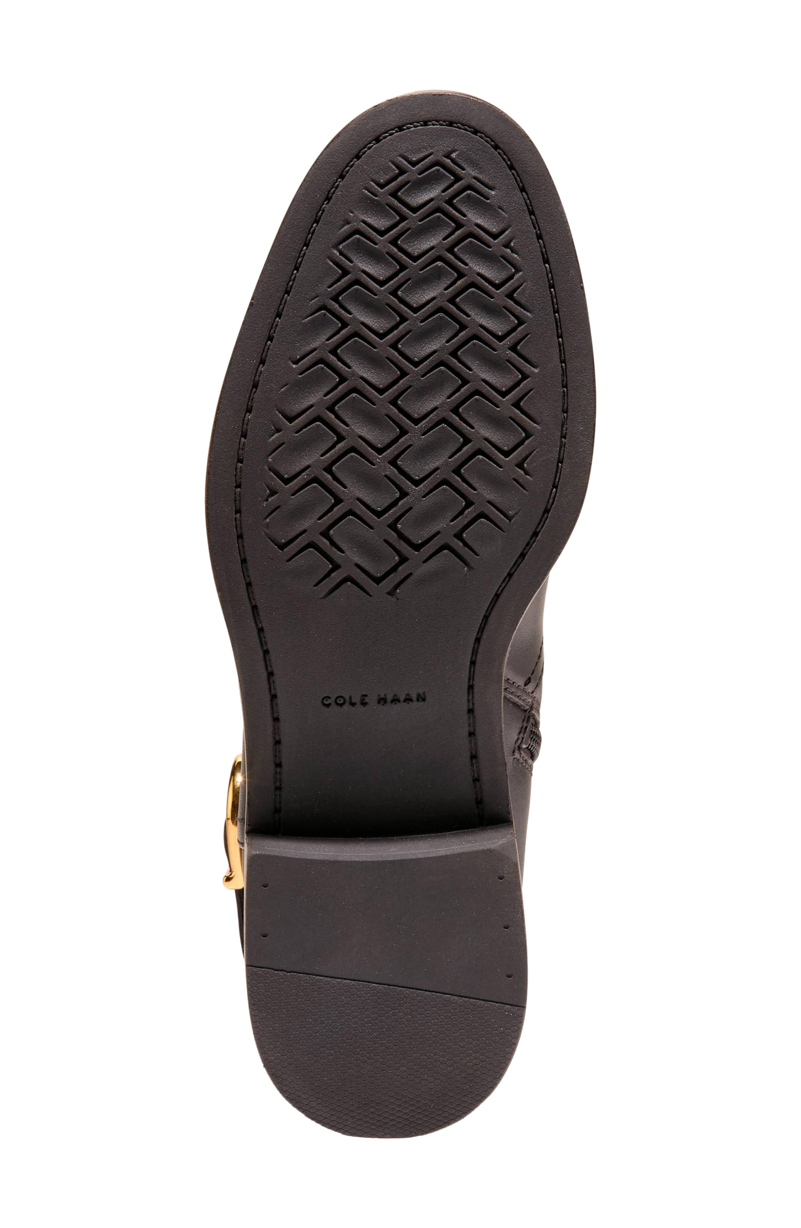 Prue Riding Boot, Alternate, color, DARK CHOCOLATE / STRETCH