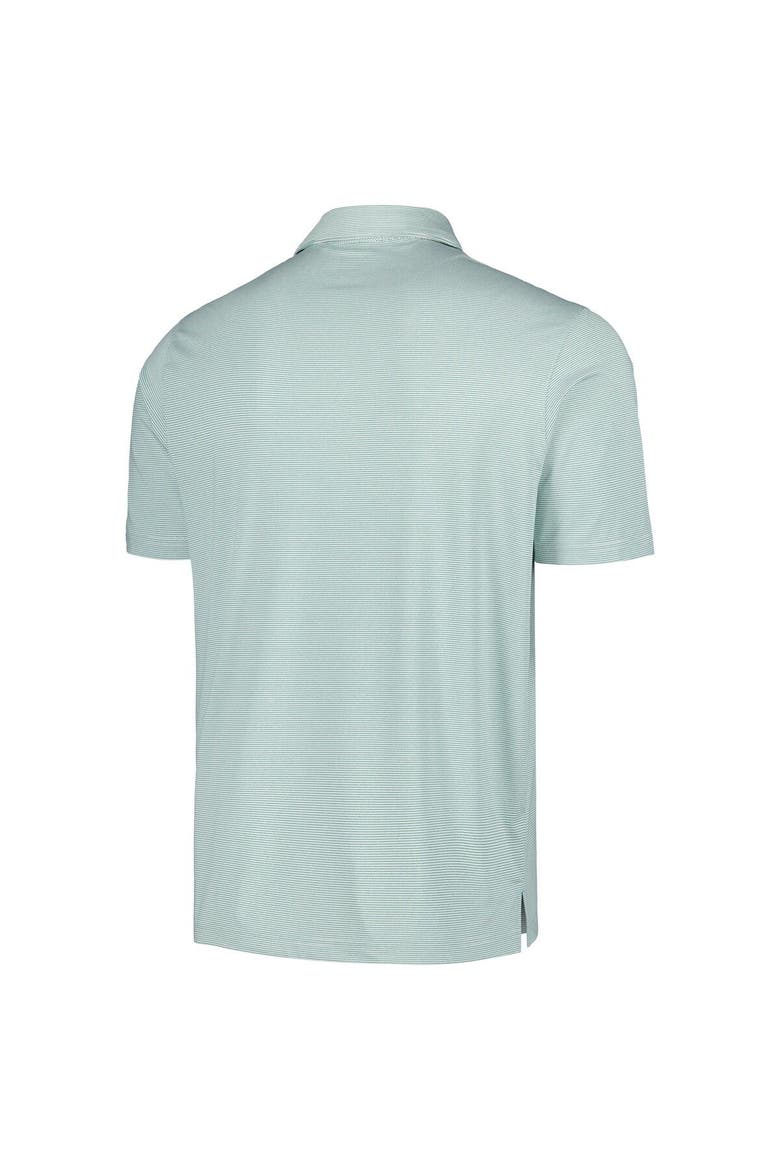 Men's Ahead Green WGC-Dell Technologies Match Play Airstream Essential Feed Striped Polo, Alternate, color, Green