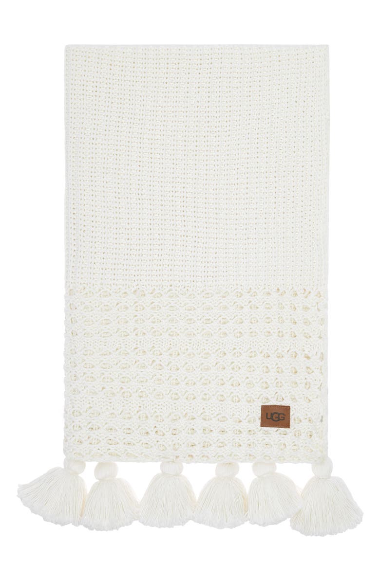 UGG<sup>®</sup> Oana Tassel Throw Blanket, Alternate, color,
