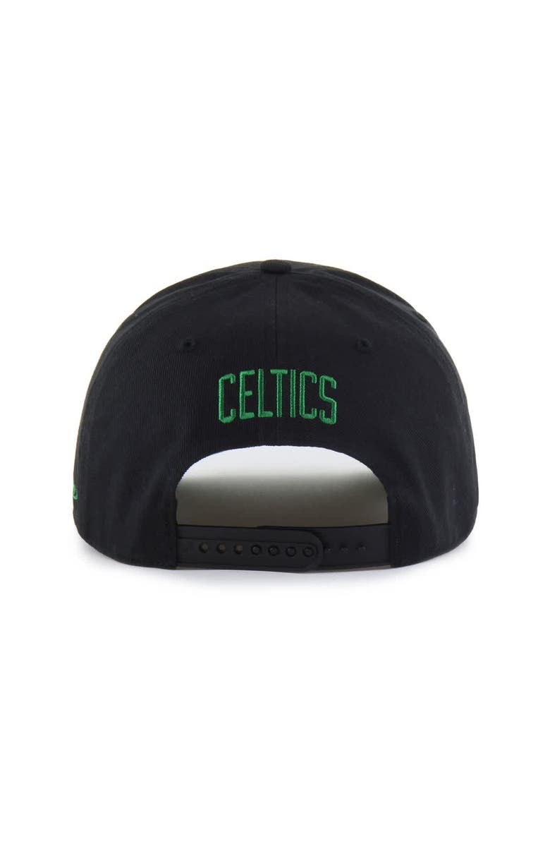 '47 Men's Brand Seen by '47 Black Boston Celtics Sorry I Was Hooping Hitch Adjustable Hat, Alternate, color, Black
