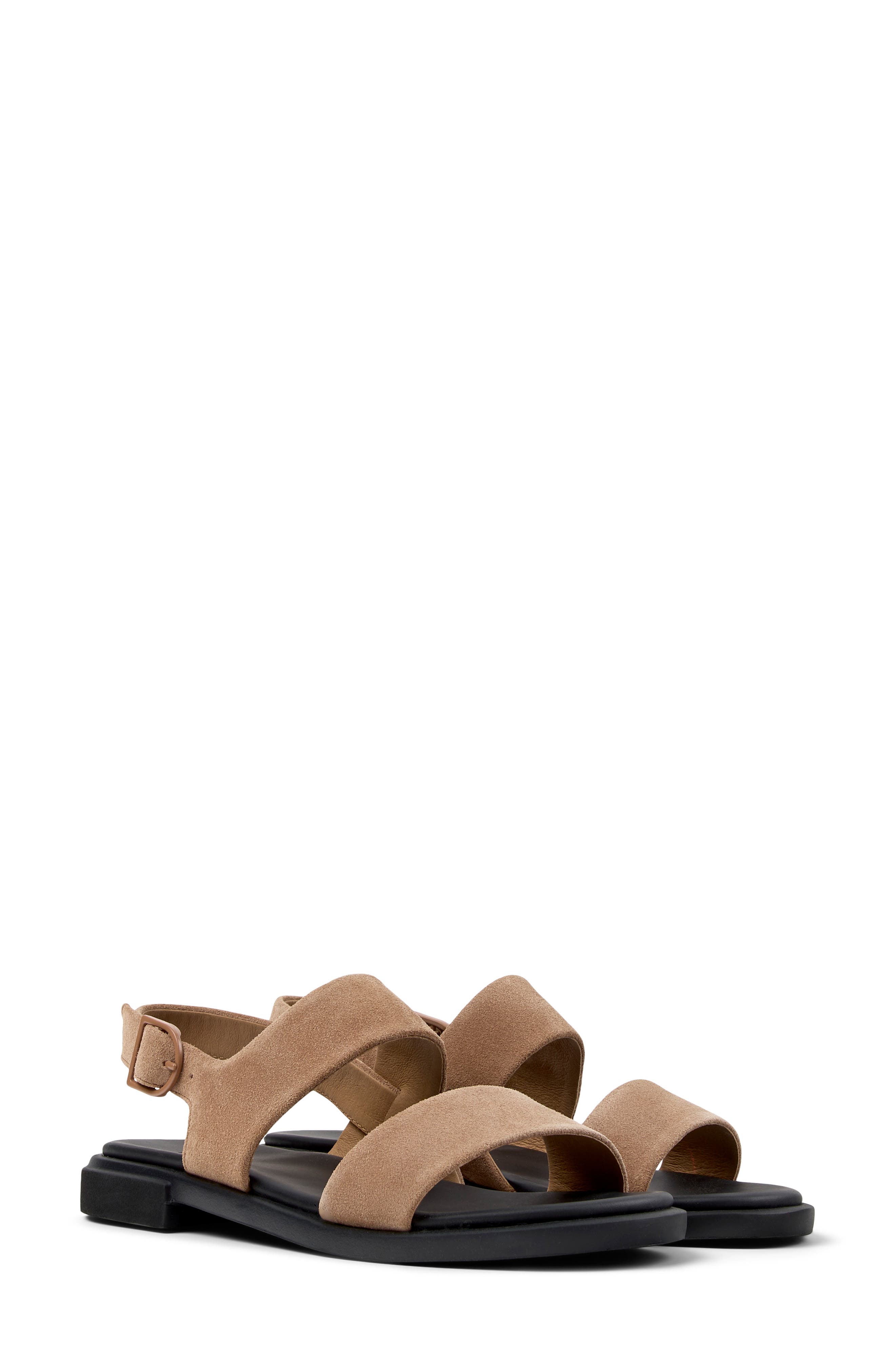 Camper Edy Slingback Sandal, Main, color, Medium Brown