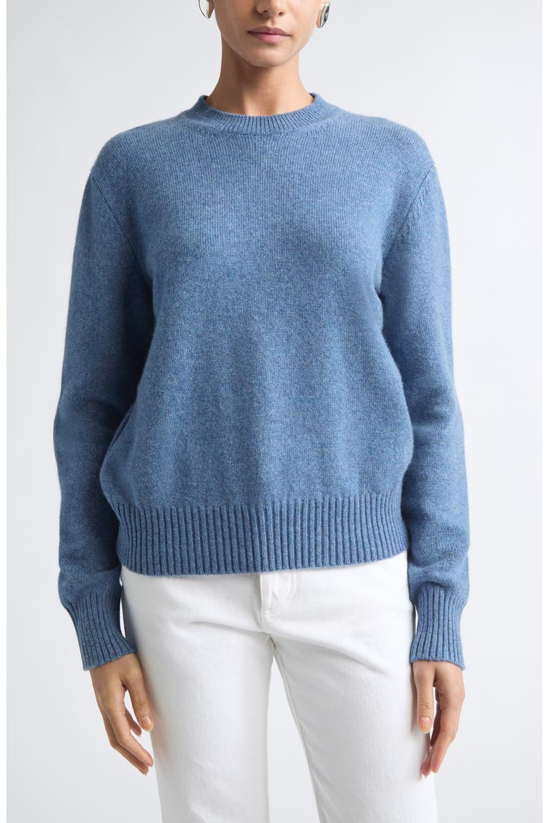 Wool Sweater, Main, color, 4876 BLUE DENIM