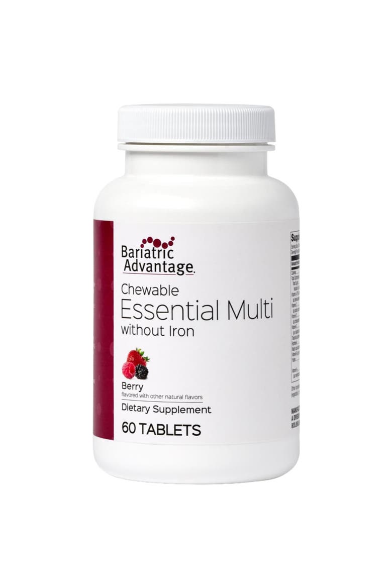 Chewable Essential Multivitamin Without Iron 60 Count, Main, color, None