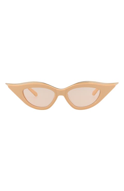 49mm Cat Eye Sunglasses