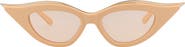 Valentino 49mm Cat Eye Sunglasses