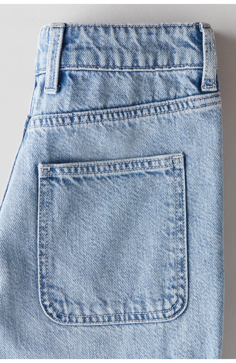 H&M Loose Fit Carpenter Jeans, Alternate, color, Light Denim Blue