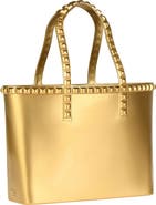 CARMEN SOL Seba Mid Tote Jumbo Studs