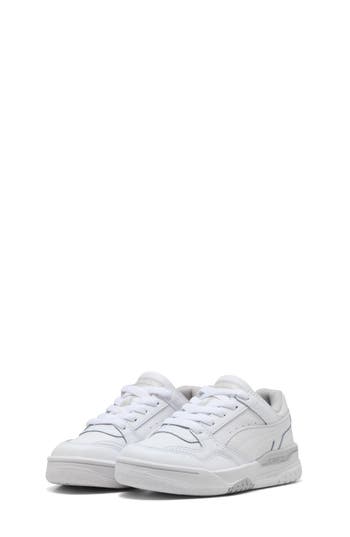 Puma Kids' Rebound Retro Low Top Sneaker In White