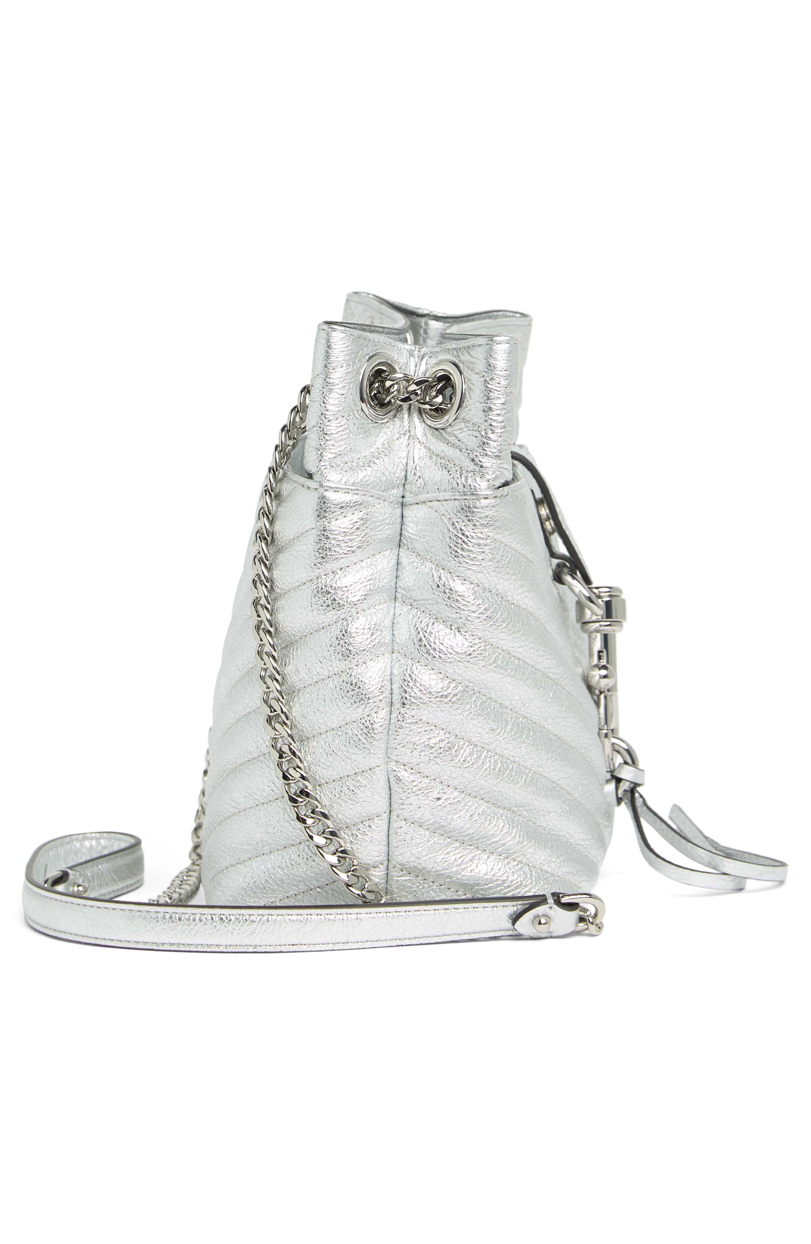 Rebecca Minkoff Edie Bucket Crossbody Bag, Alternate, color, 