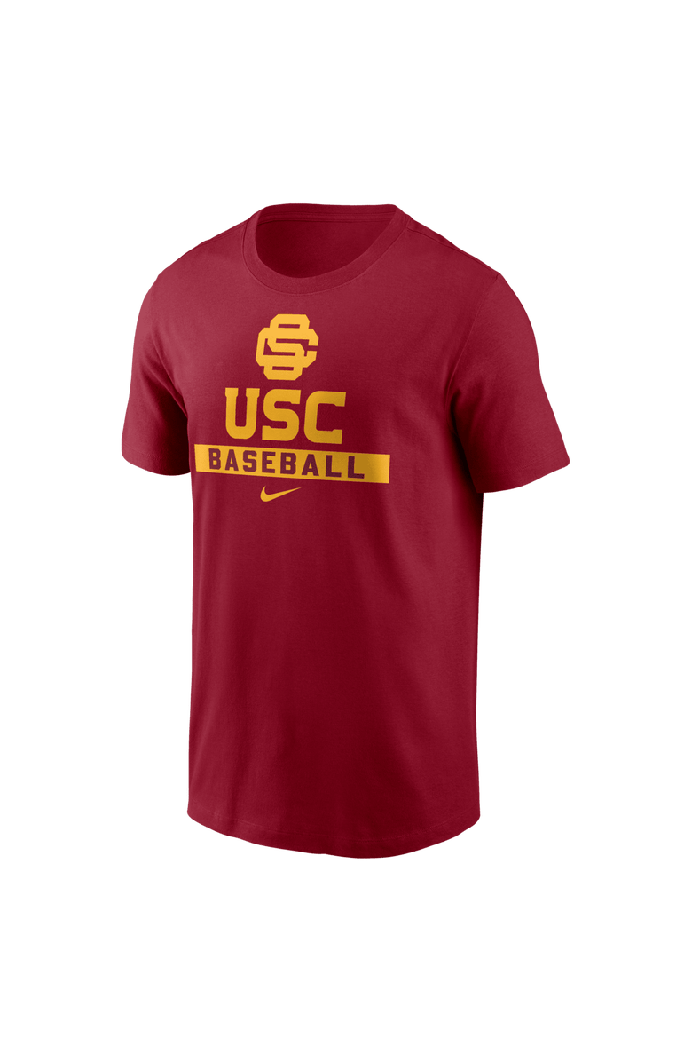 Nike Men's Nike Cardinal USC Trojans Baseball T-Shirt, Alternate, color, Cardinal