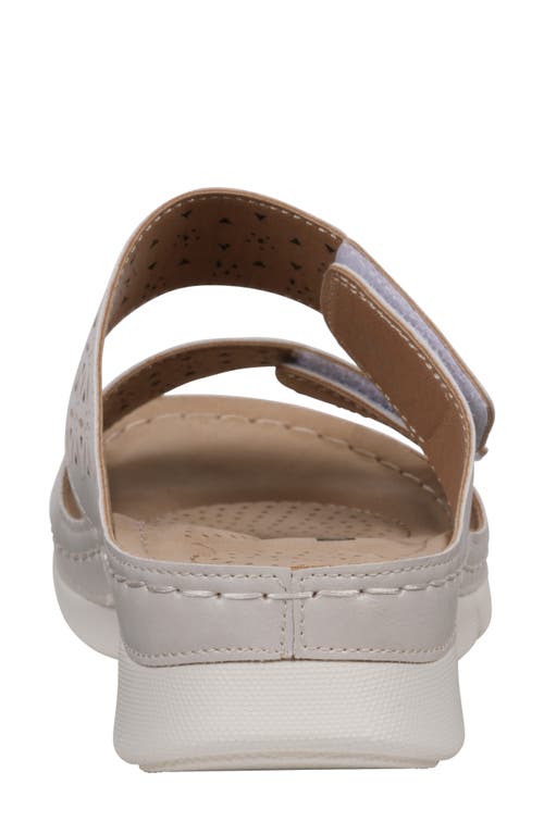 Gc Shoes Verna Slide Sandal In Silver