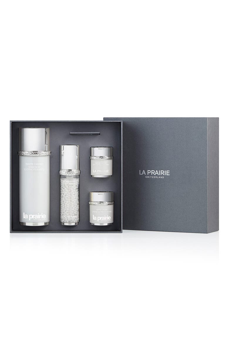 La Prairie White Caviar Luxury Ritual Skin Care Set $1395 Value, Alternate, color,