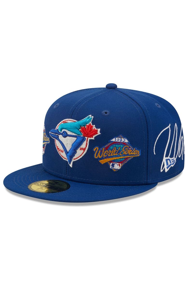 New Era Men's New Era Royal Toronto Blue Jays Historic World Series Champions 59FIFTY Fitted Hat, Alternate, color,