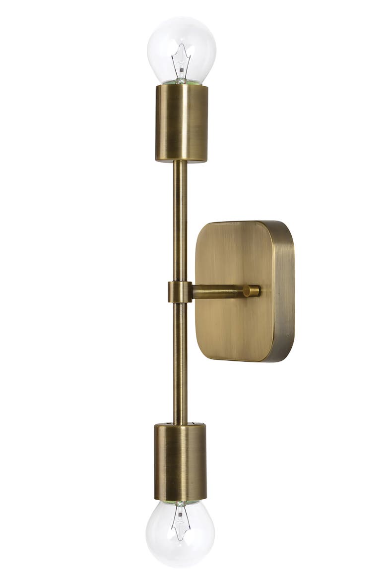 Anka Wall Sconce, Alternate, color, PLATED ANTIQUE BRASS