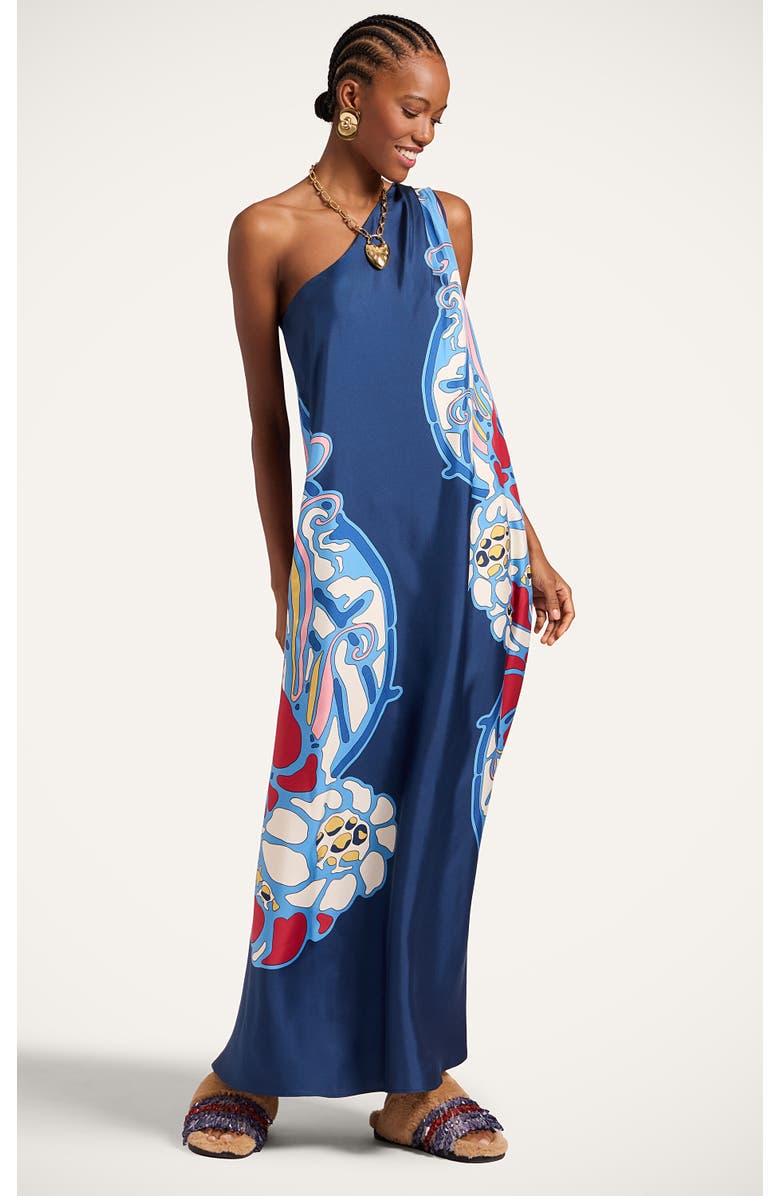 La DoubleJ Roy Dress Placée, Main, color, Lemuria Placée Blue