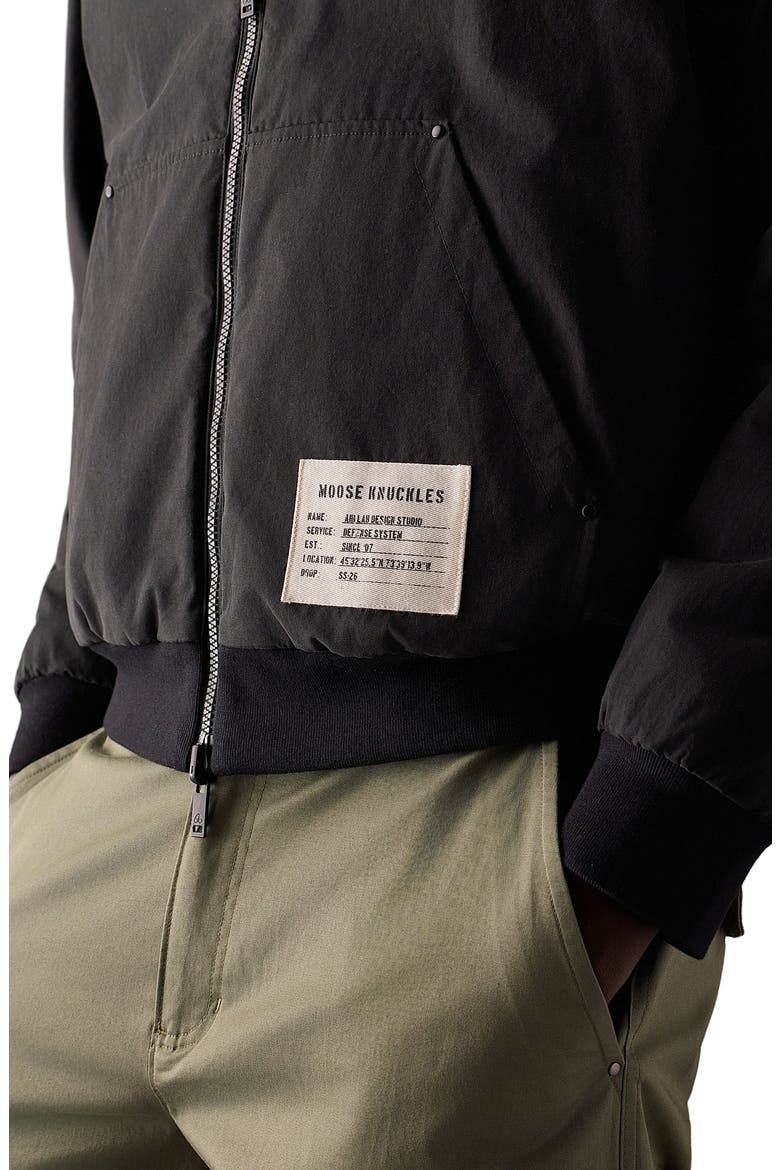 Roland Reversible Organic Cotton Jacket, Alternate, color, BLACK