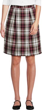 Lands' End School Uniform  Plaid Skort Top of Knee