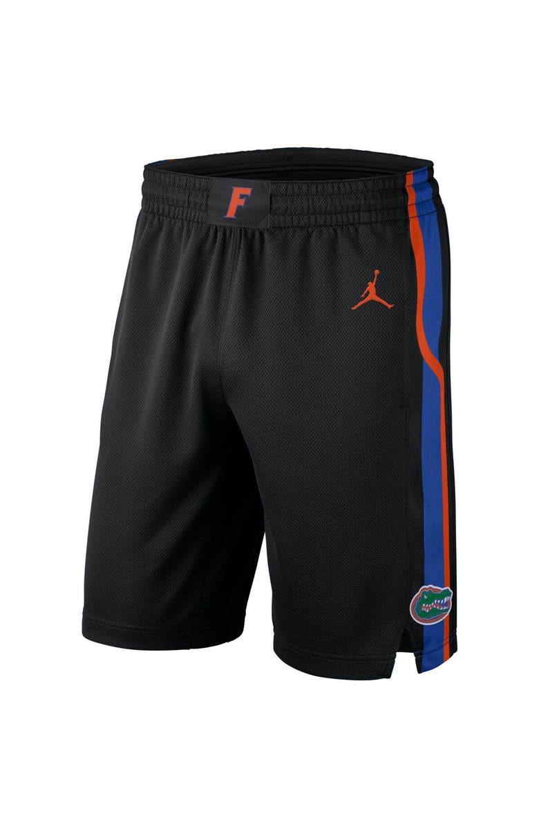 Jordan Brand Men's Jordan Brand Black Florida Gators Replica Team Basketball Performance Shorts, Alternate, color, 