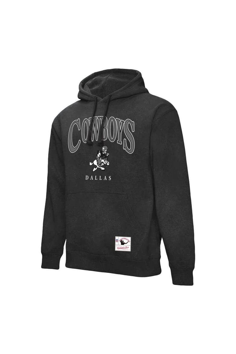Men's Mitchell & Ness  Gray Dallas Cowboys Slot Pullover Hoodie, Alternate, color, Gray