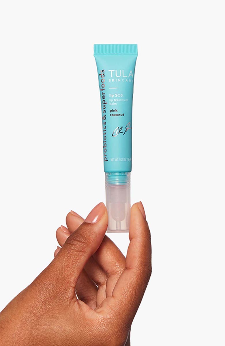 TULA Skincare x Christina Milian Lip SOS Lip Treatment Balm, Alternate, color, 