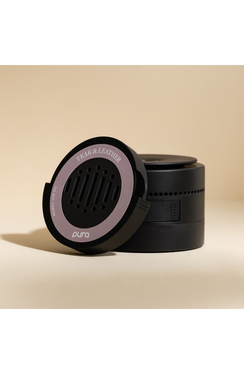 PURA Teak & Leather Car Diffuser, Alternate, color,