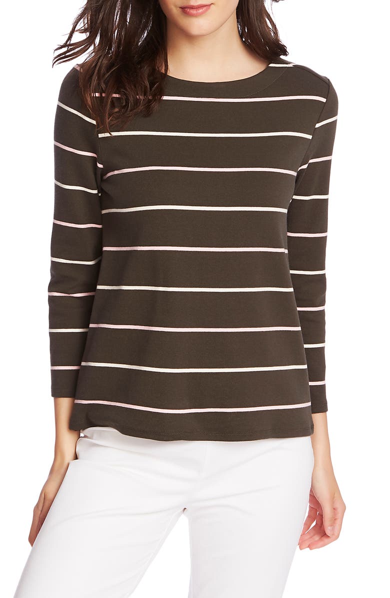 Court & Rowe Volley Stripe Knit Top, Main, color, 