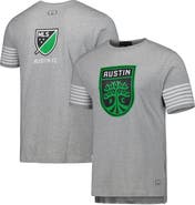 GRUNGY GENTLEMAN Men's Grungy Gentleman Gray Austin FC T-Shirt
