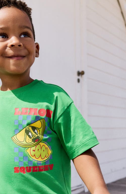 Next Kids' Lemon Cotton Graphic T-shirt