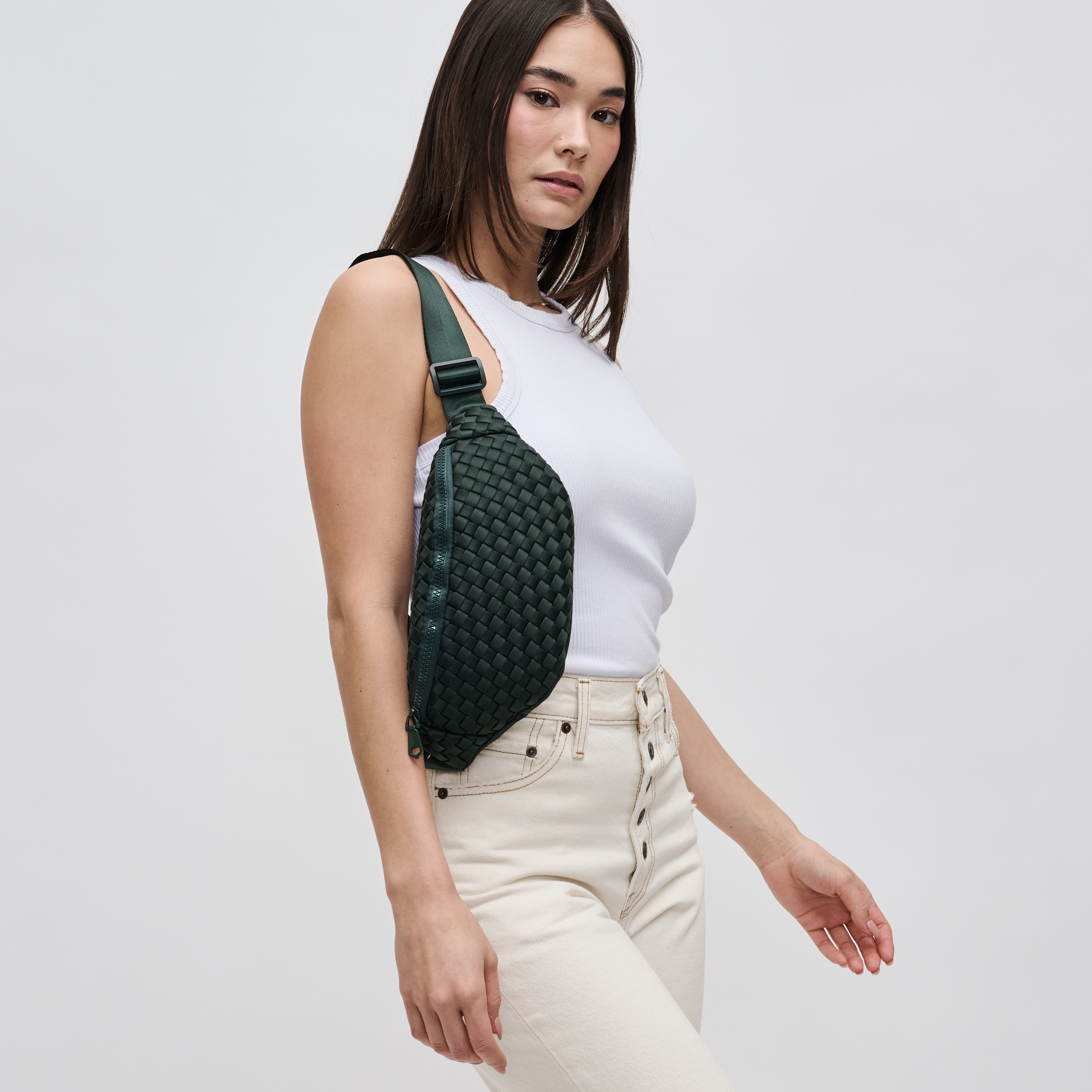 Aim High Belt Bag, Alternate, color, Olive