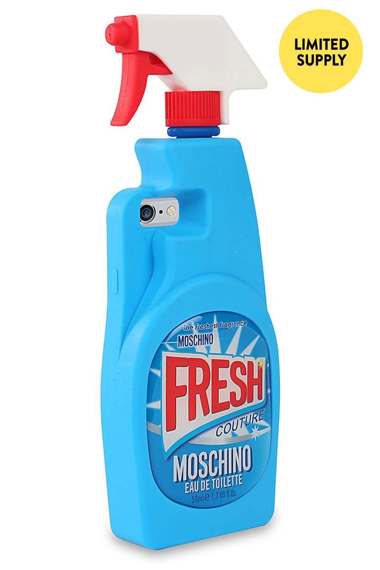 Spray Bottle iPhone 6 & 6s Case, Alternate, color, LIGHT BLUE