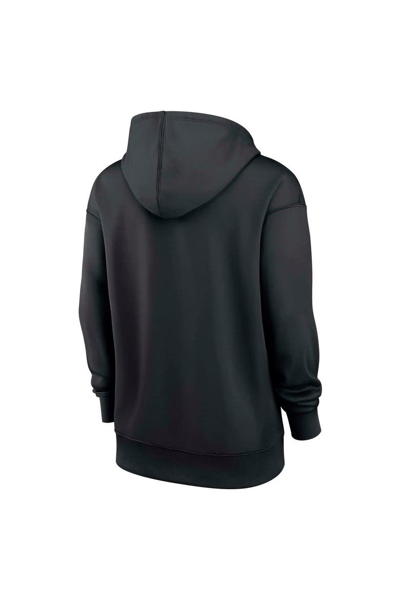 Women's Nike Black Baltimore Orioles Authentic Collection City Connect Performance Pullover Hoodie, Alternate, color, Black