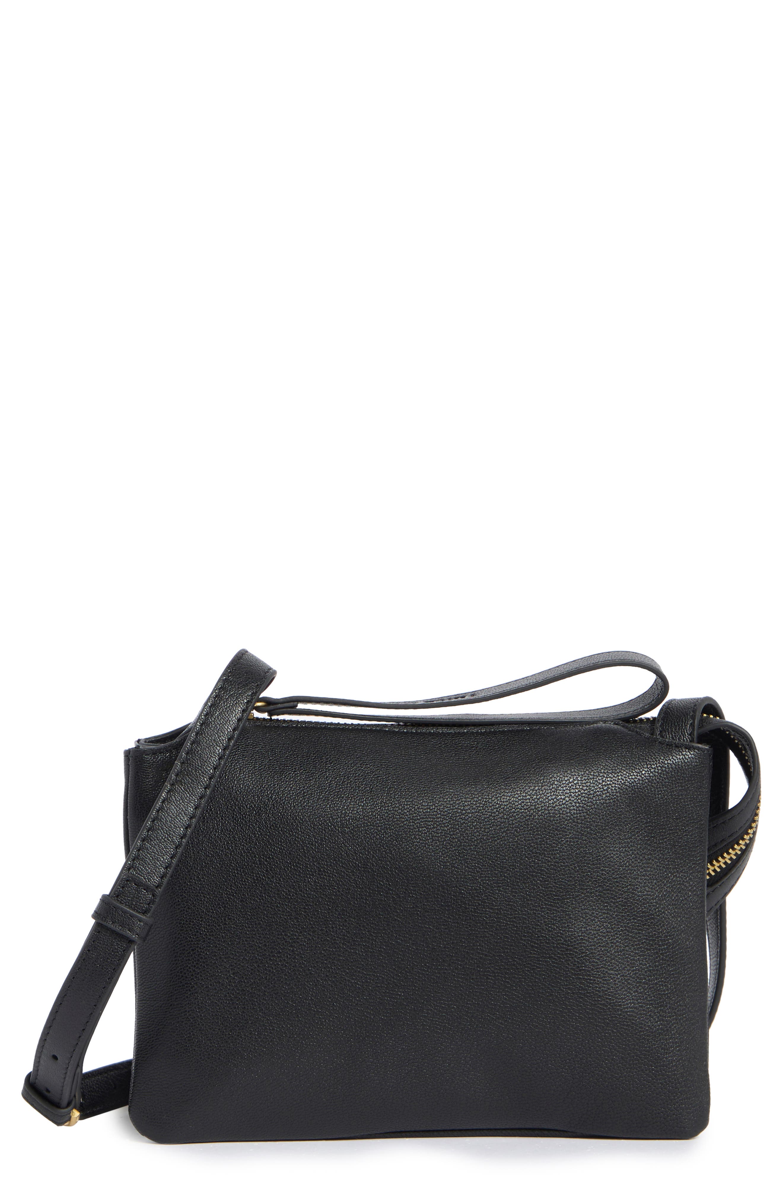 Vince Camuto Laney Leather Crossbody Bag