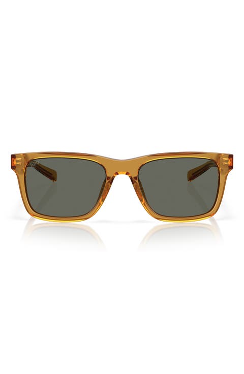 Tybee 55mm Polarized Rectangular Sunglasses