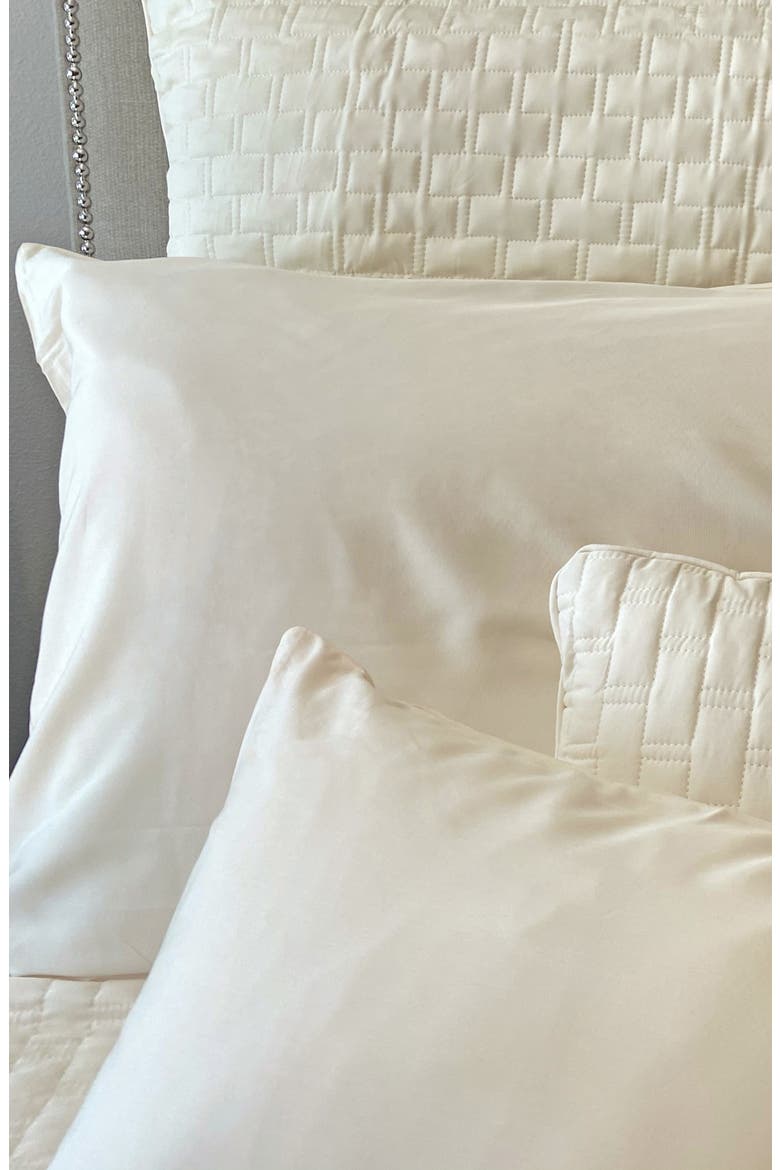 Set of 2 Cooling Pillowcases, Alternate, color, IVORY