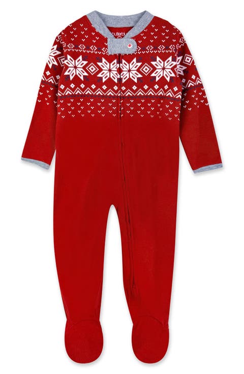 Kids' Scout Stripe Cotton Footie