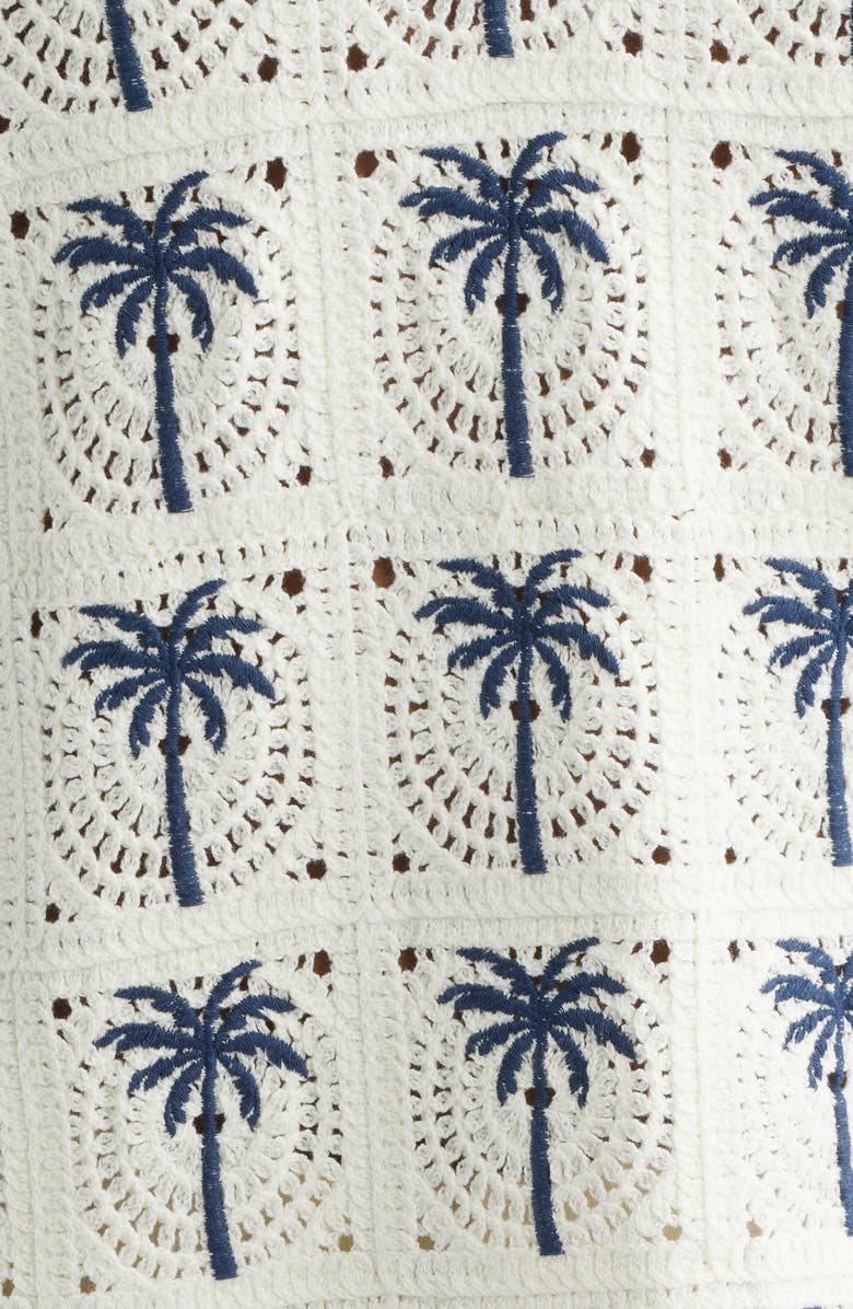 MAVRANS Palm Beach Crochet Polo, Alternate, color, 