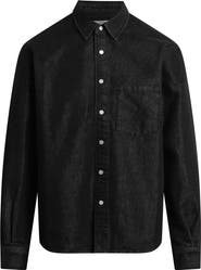 Hudson Jeans Snap-Up Denim Overshirt